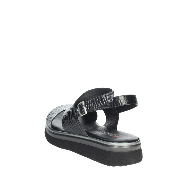 Repo Shoes Flat Sandals Black 10279-E1