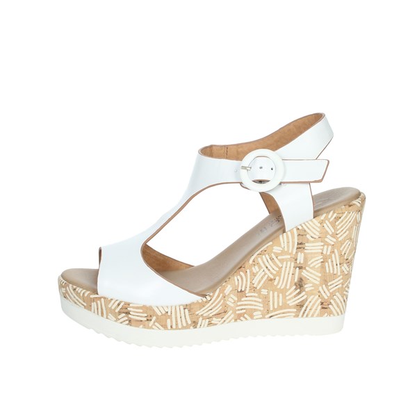 Repo Shoes Platform Sandals White 52237-E1