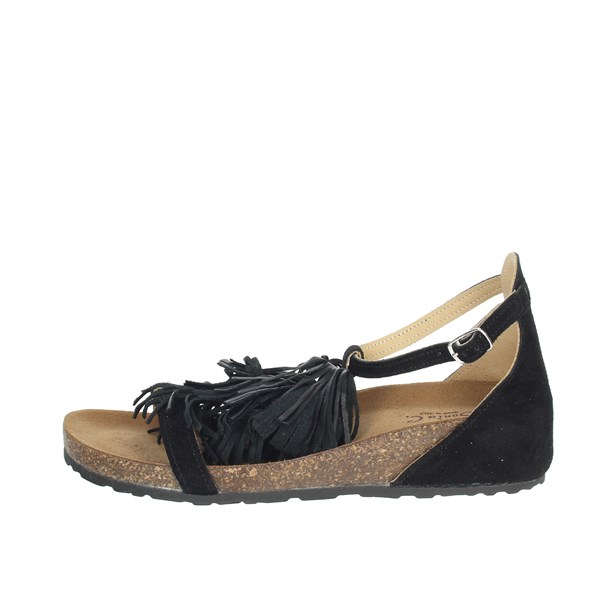 Sonia C. Shoes Flat Sandals Black 350
