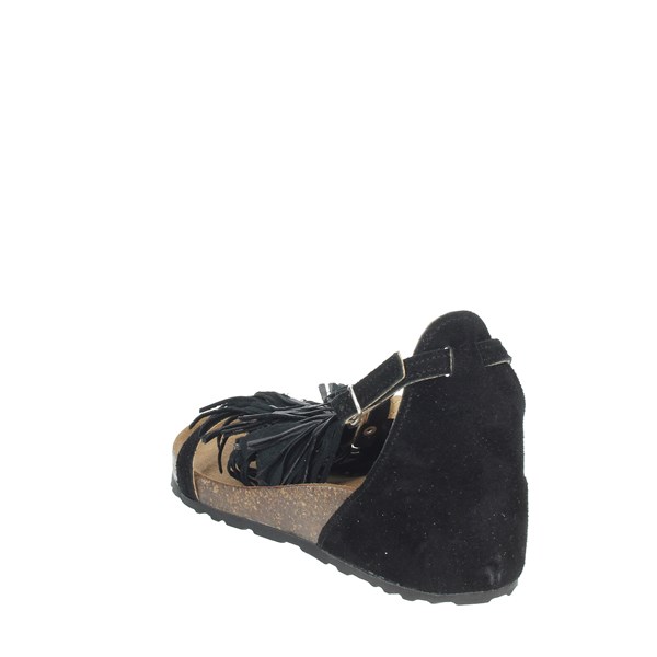 Sonia C. Shoes Flat Sandals Black 350
