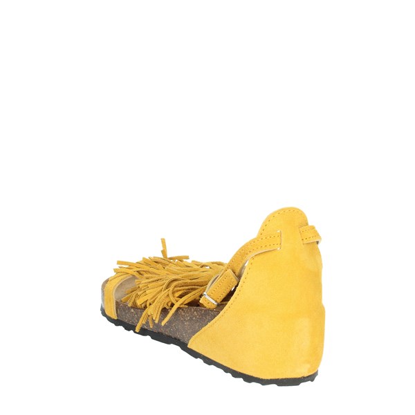 Sonia C. Shoes Flat Sandals Mustard 350