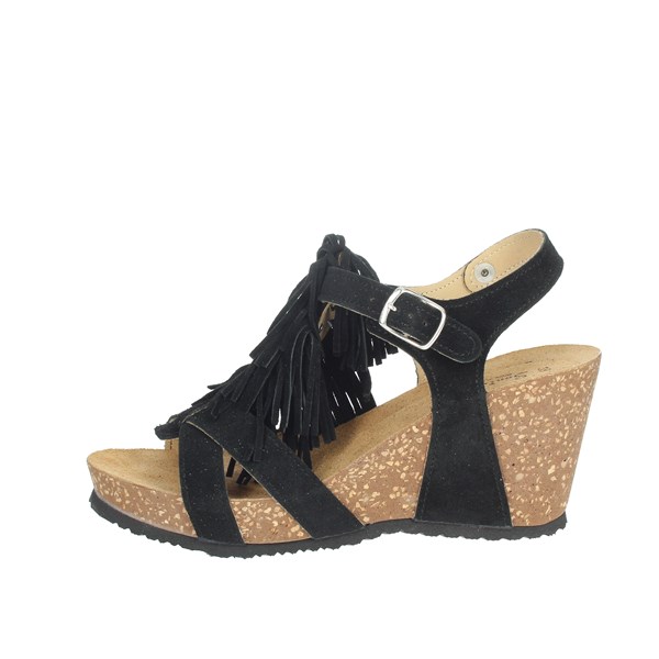 Sonia C. Shoes Platform Sandals Black 510