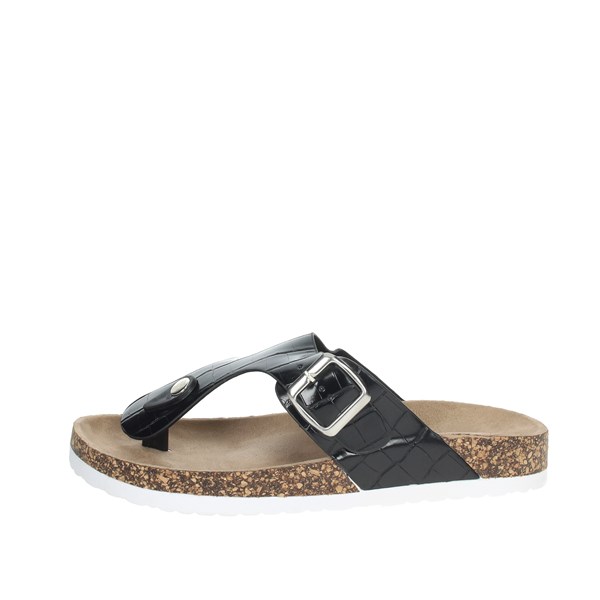 Laura Biagiotti Shoes Flip Flops Black 6858