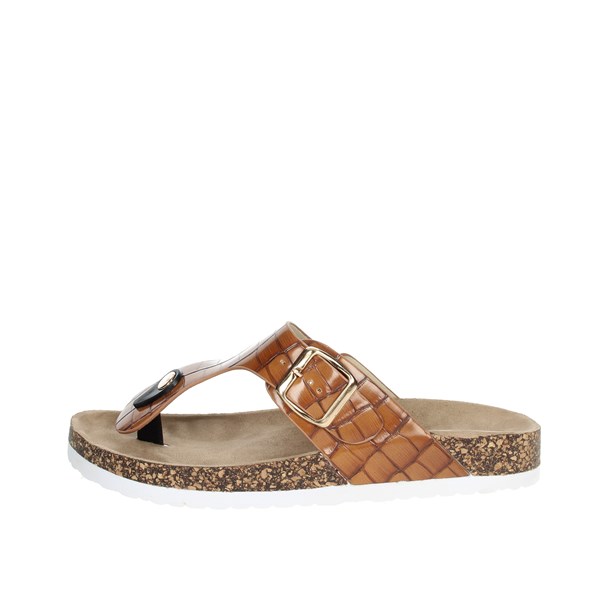 Laura Biagiotti Shoes Flip Flops Brown 6858