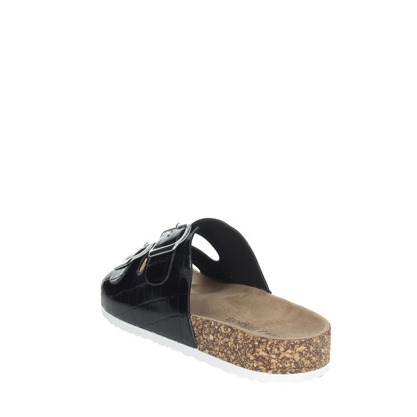 Laura Biagiotti Shoes Flat Slippers Black 6856