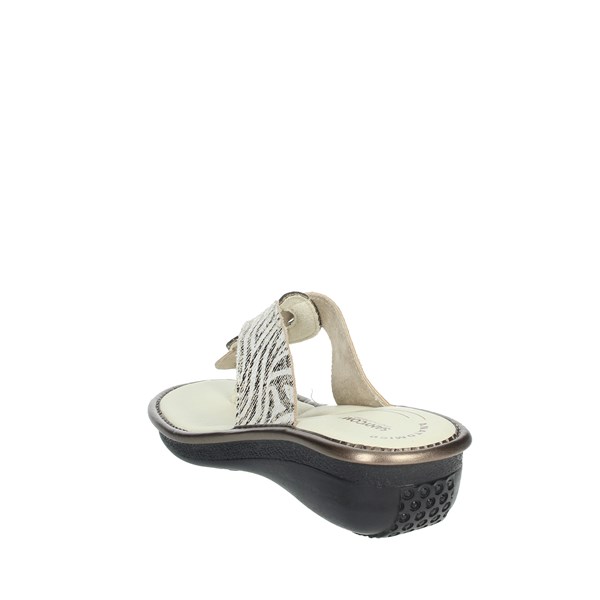 Sanycom Shoes Flip Flops Bronze  75