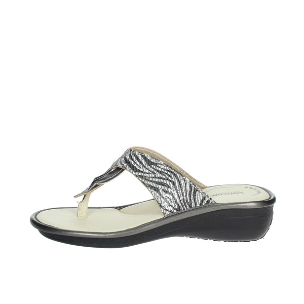 Sanycom Shoes Flip Flops Charcoal grey 75