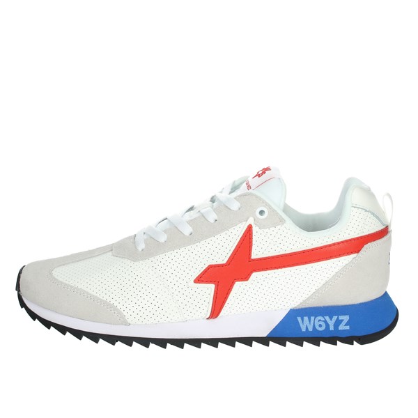 W6yz Shoes Sneakers White/Red 0012014032.03.