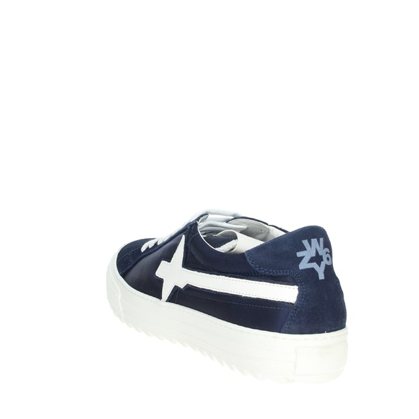 W6yz Shoes Sneakers Blue/White 0012014573.02.
