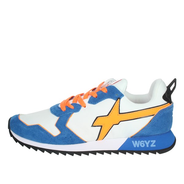 W6yz Shoes Sneakers White/Light-blue 0012013560.01.