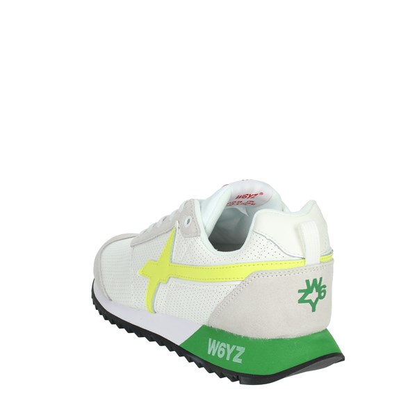 W6yz Shoes Sneakers White/Yellow 0012014032.03.