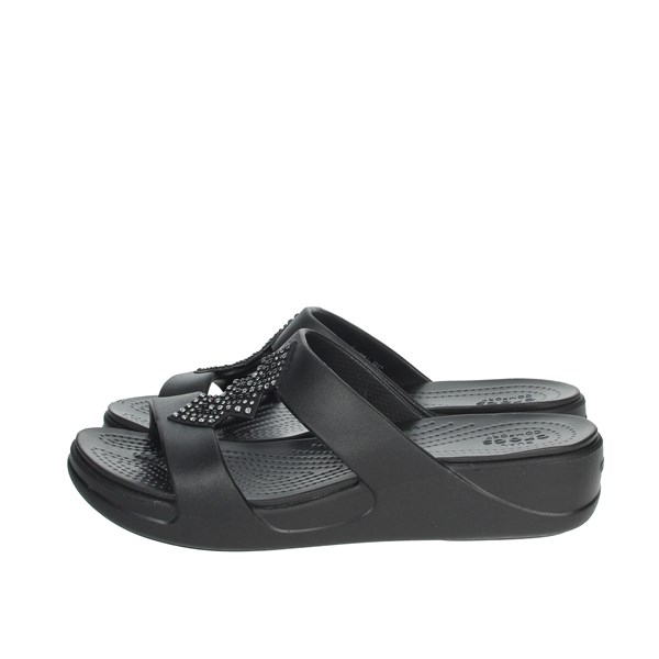 Crocs Shoes Clogs Black 207143
