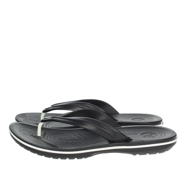 Crocs Shoes Flip Flops Black 11033