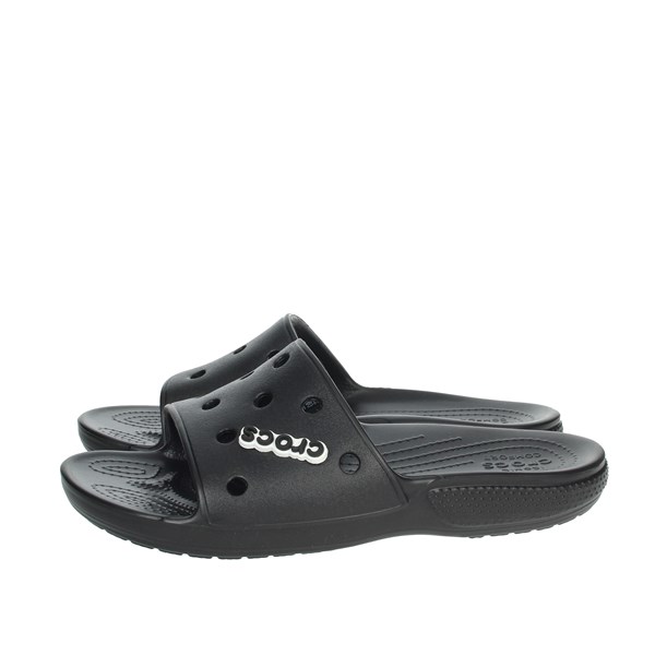 Crocs Shoes Flat Slippers Black 206121