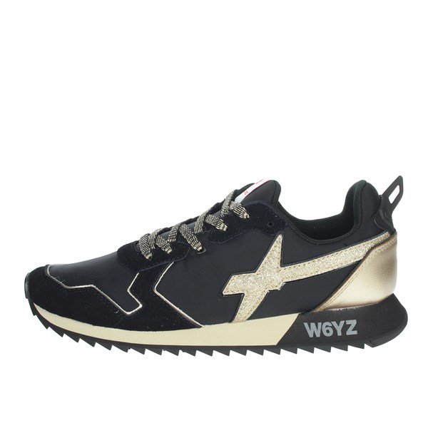 W6yz Shoes Sneakers Black/Gold 0012014033.01.