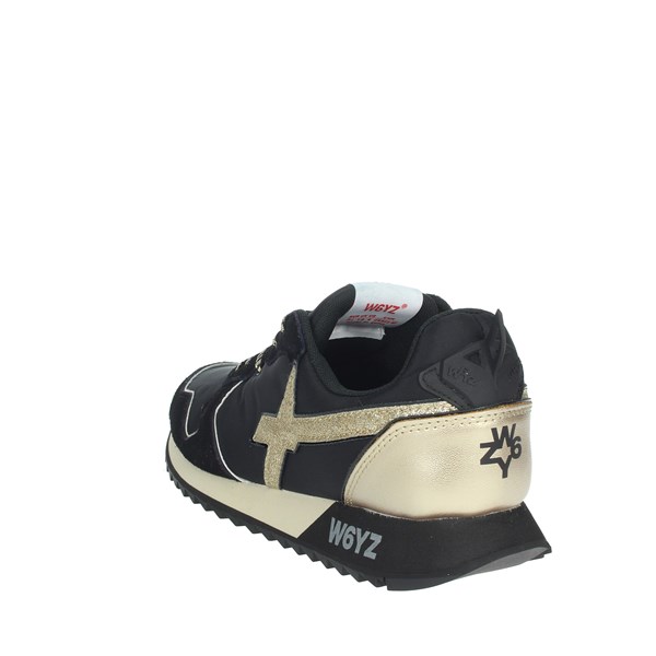 W6yz Shoes Sneakers Black/Gold 0012014033.01.