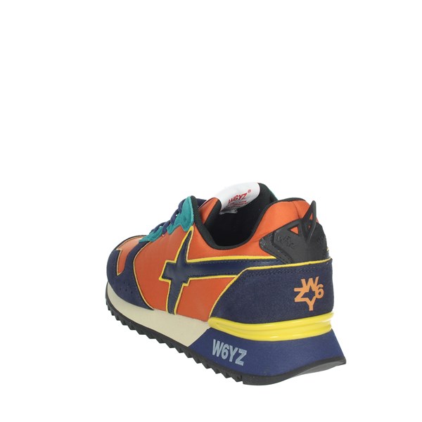 W6yz Shoes Sneakers Orange/Blue 0012014033.11.