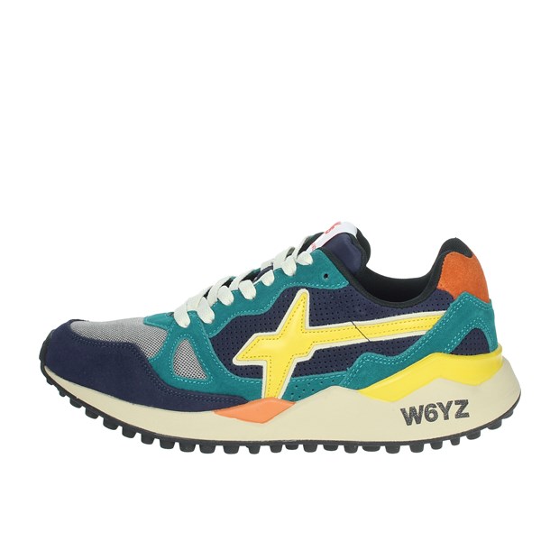 W6yz Shoes Sneakers Blue/Grey 0012015183.01.