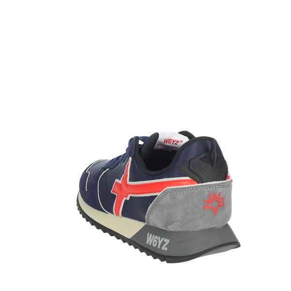 W6yz Shoes Sneakers Blue/Red 0012014033.01.