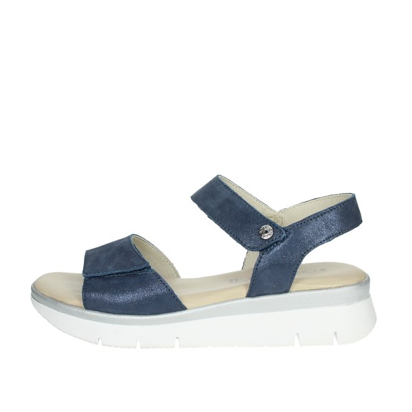 Cinzia Soft Shoes Flat Sandals Blue IV12370-SS
