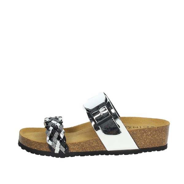 Cinzia Soft Shoes Flat Slippers Silver EA1587ET