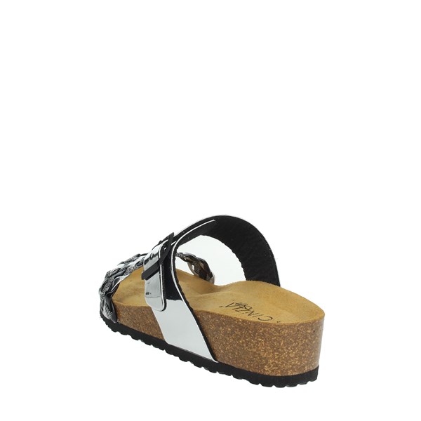 Cinzia Soft Shoes Flat Slippers Silver EA1587ET