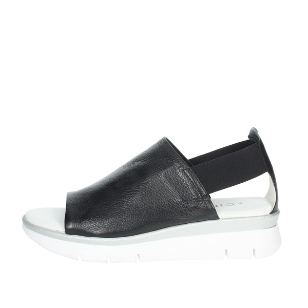 Cinzia Soft Shoes Flat Sandals Black IV12373AM