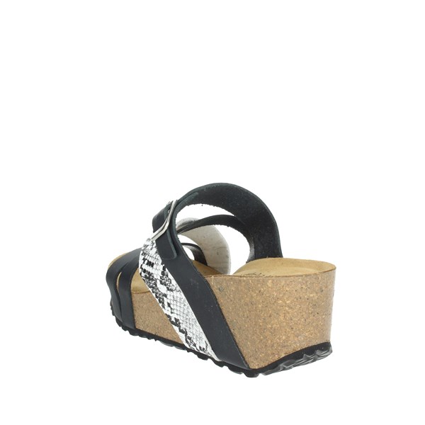 Cinzia Soft Shoes Platform Slippers Black EA1819