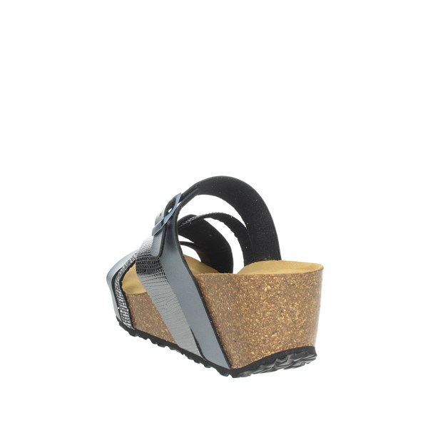 Cinzia Soft Shoes Platform Slippers Charcoal grey EA1819LG