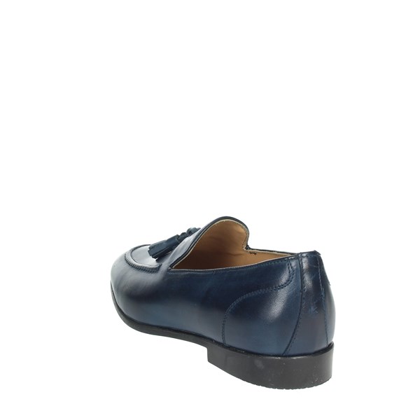 Gino Tagli Shoes Moccasin Blue A103PN