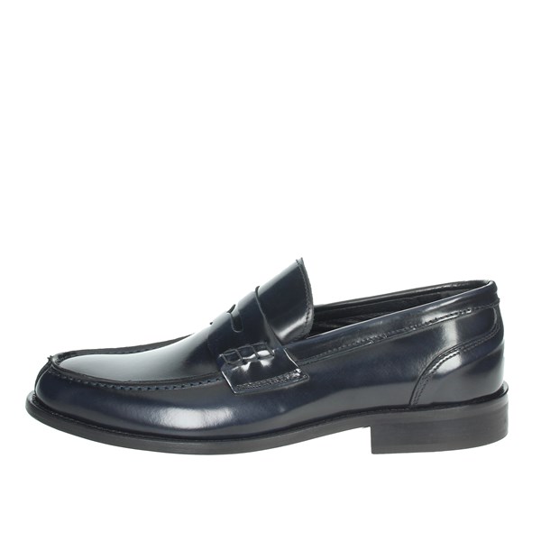 Hudson Shoes Moccasin Blue 100