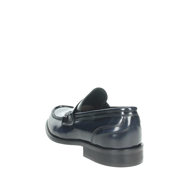 Hudson Shoes Moccasin Blue 100