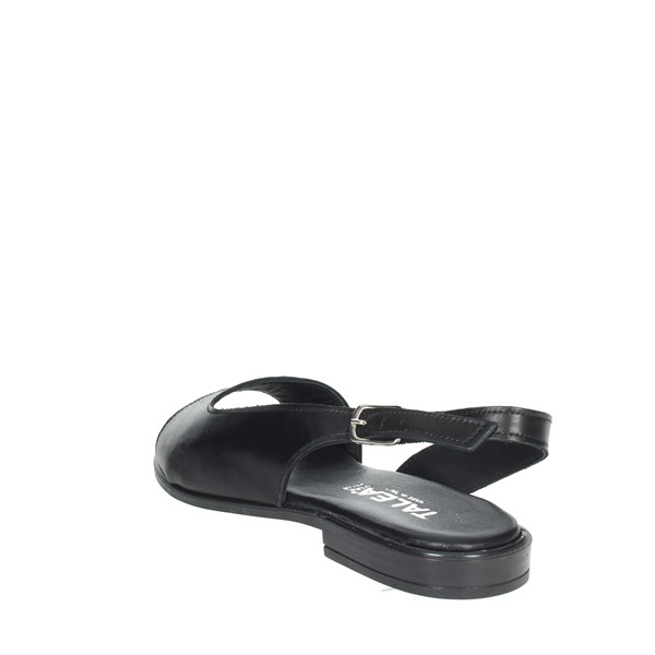 Talea Shoes Flat Sandals Black 808