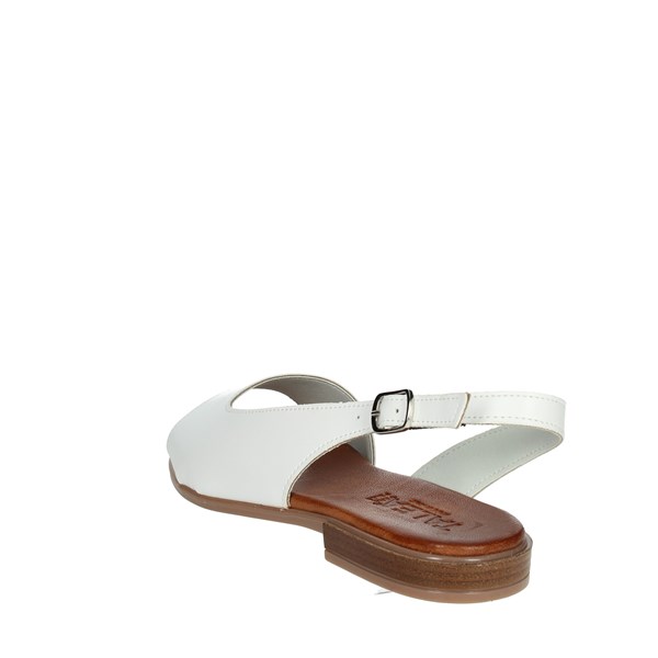 Talea Shoes Flat Sandals White 808