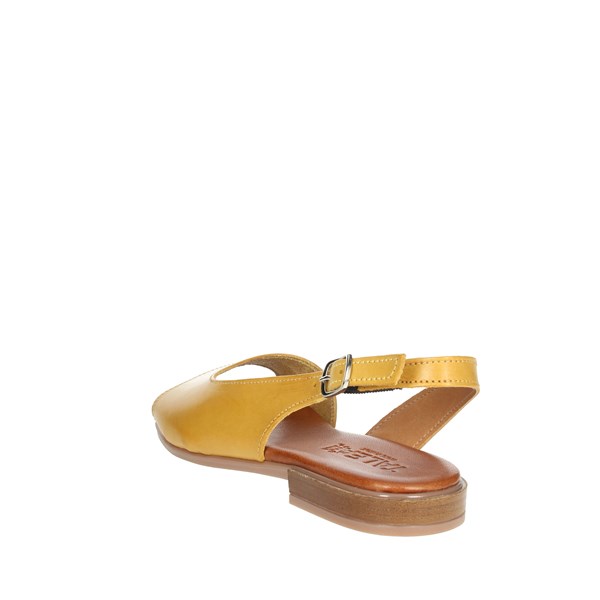 Talea Shoes Flat Sandals Mustard 808