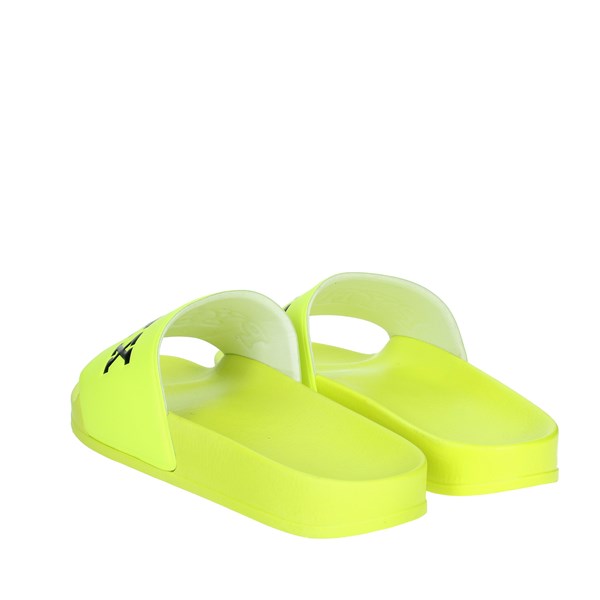 Pyrex Shoes Clogs Yellow-Fluo PY20171