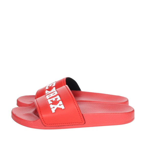 Pyrex Shoes Clogs Red PY6019