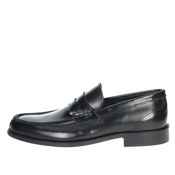 Hudson Shoes Moccasin Black 100