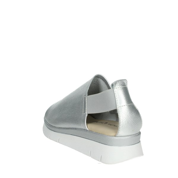Cinzia Soft Shoes Flat Sandals Silver IV12373-D