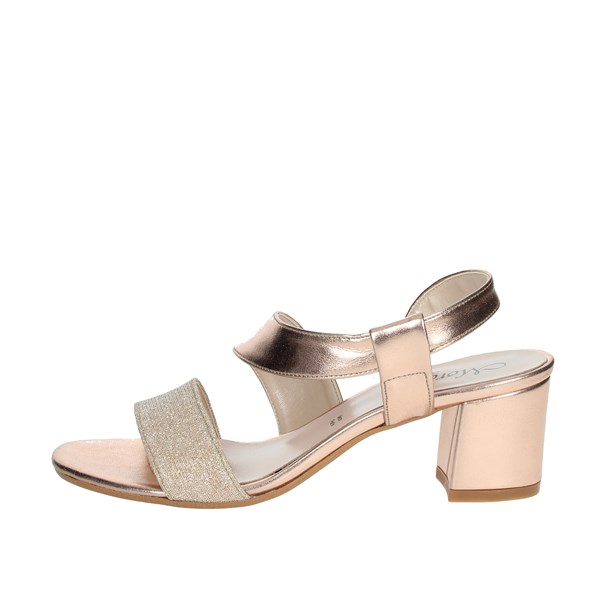 Morgana Shoes Heeled Sandals Light dusty pink 01
