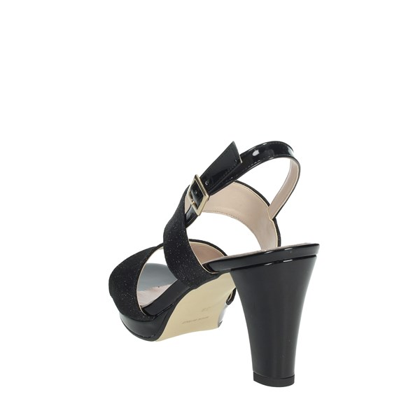 Morgana Shoes Heeled Sandals Black 205