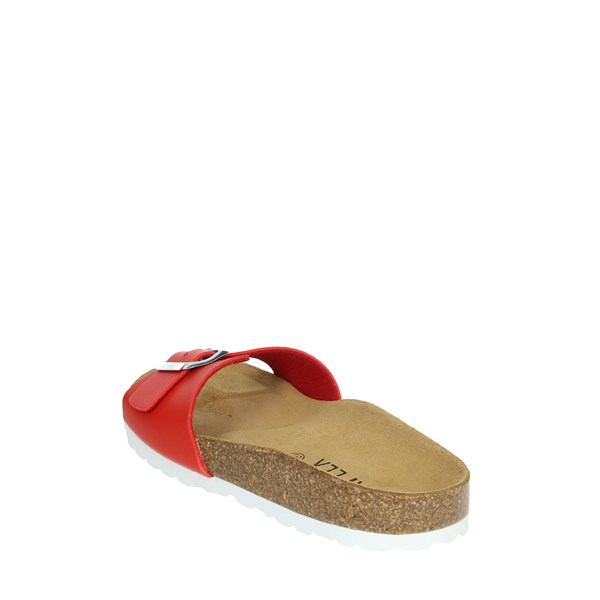 Novaflex Shoes Flat Slippers Red FASANO