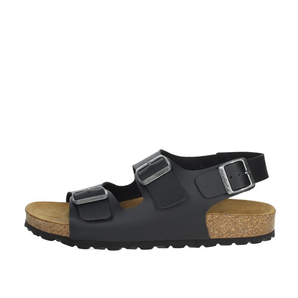 Mauri Moda Shoes Flat Sandals Black PEC4506-SS