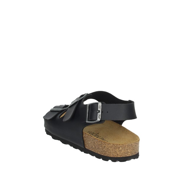 Mauri Moda Shoes Flat Sandals Black PEC4506-SS