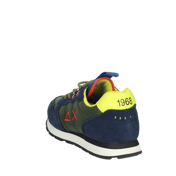 Sun68 Shoes Sneakers Blue/Green Z41308
