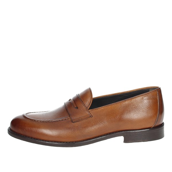 Veni Shoes Moccasin Brown leather DP009
