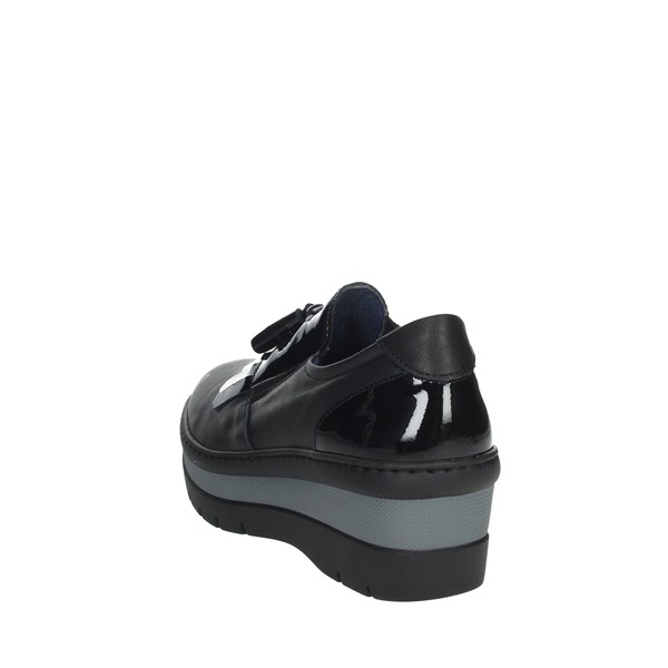 Notton Shoes Moccasin Black 3502