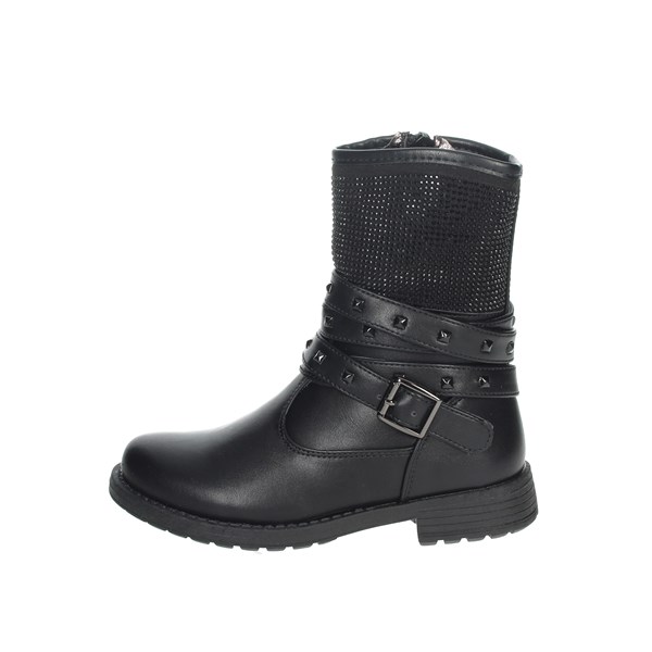 Asso Shoes Ankle Boots Black AG-12569