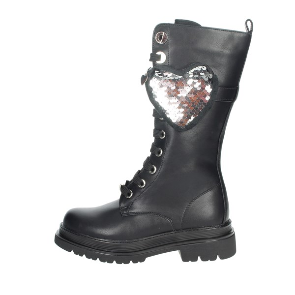 Asso Shoes Boots Black AG-12666