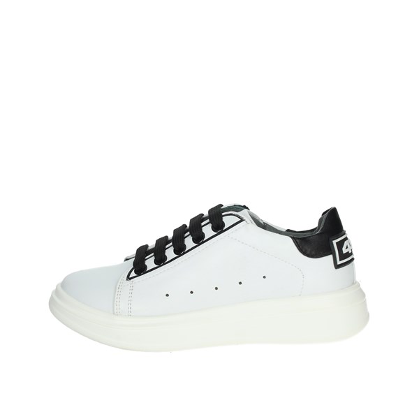 4us Paciotti Shoes Sneakers White/Black 4U-001
